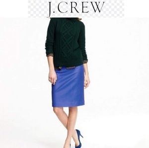 J. Crew Classic Mini Skirt in Double-Serge Cotton 2